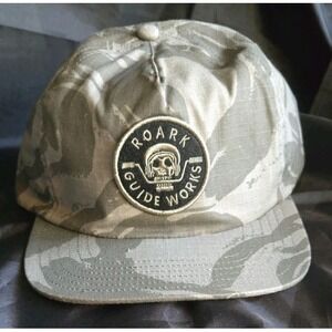 Roark‎ Guide Works Green Desert Camouflage 5 Panel Adjustable Hat / Cap